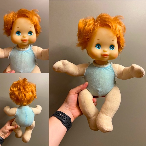Vintage Child Doll, Mattel Doll, Red Hair Doll